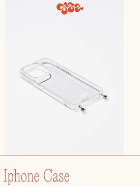 Ossa 14 Pro Max iPhone Case clear